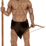 Full Body Caveman - Mosaic Body - Resized